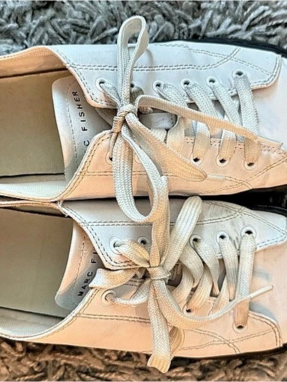 Marc Fisher White Sneakers US 9.5